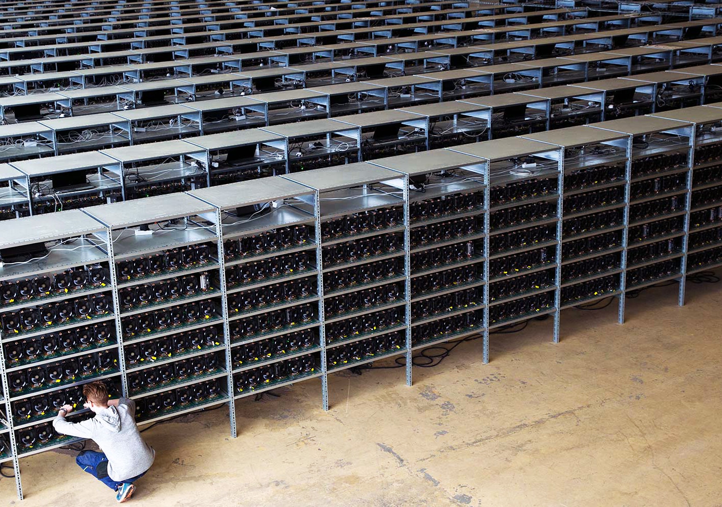 View Bitcoin Mining Farm Pictures