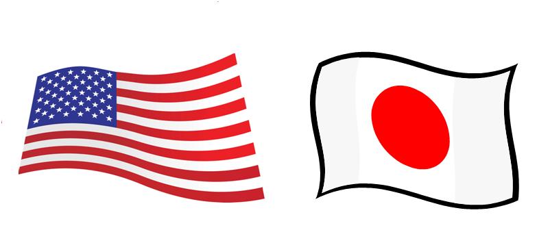 USA and JAPAN
