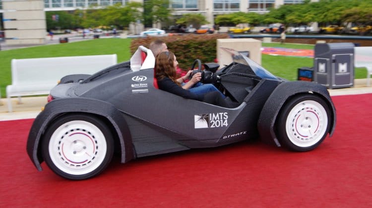 Good Example of a 3D Printed Car