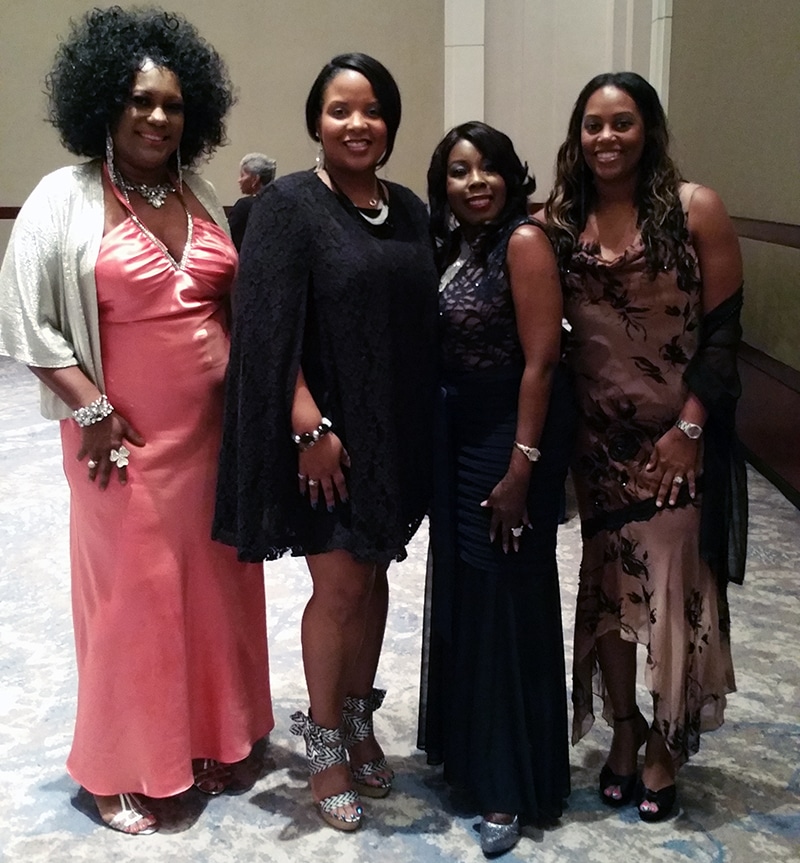 Twyla Garrett, Mae Merriweather and friends.