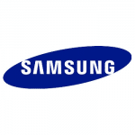 Samsung branding logo