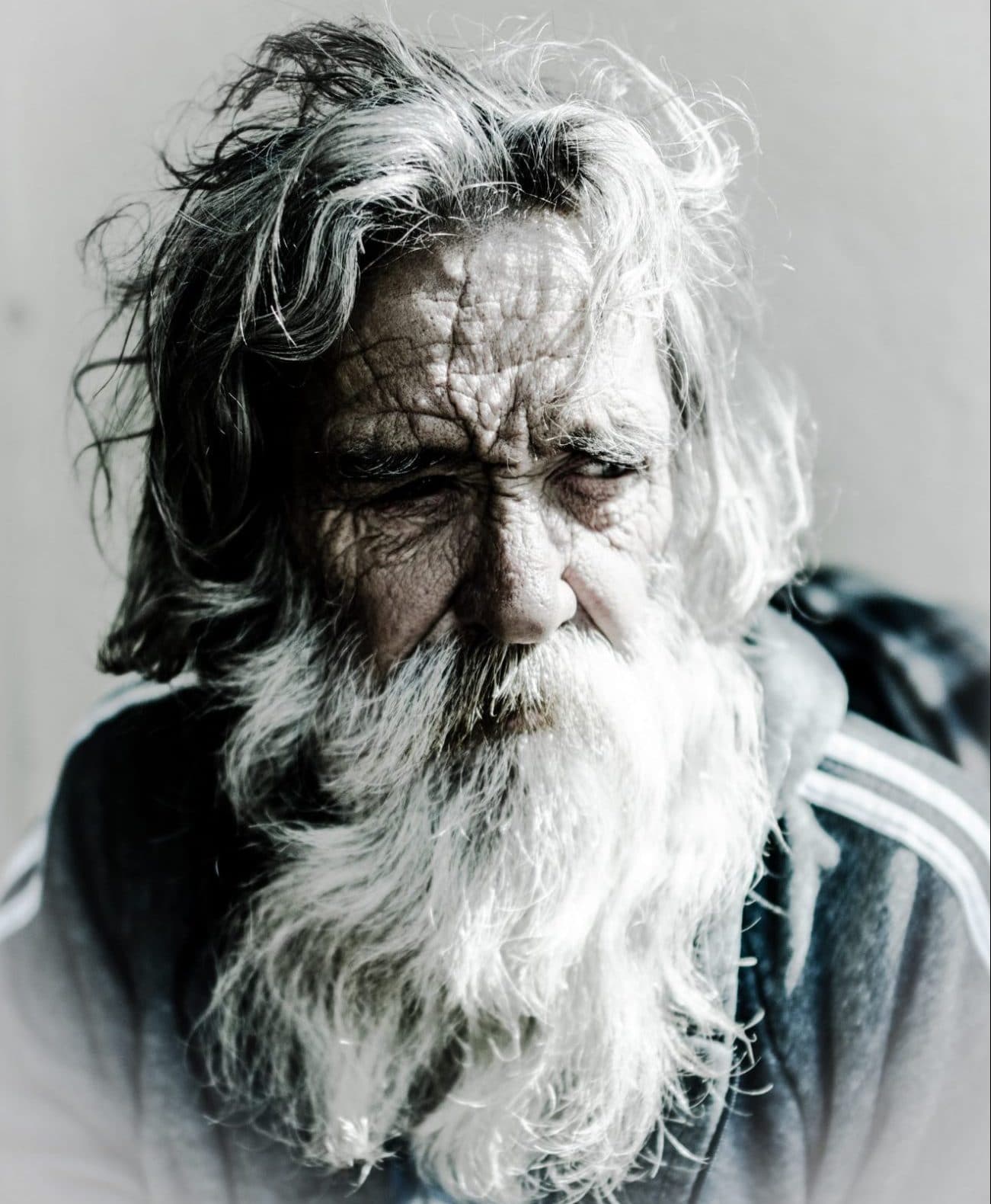 An old man who looks like Pythagoras