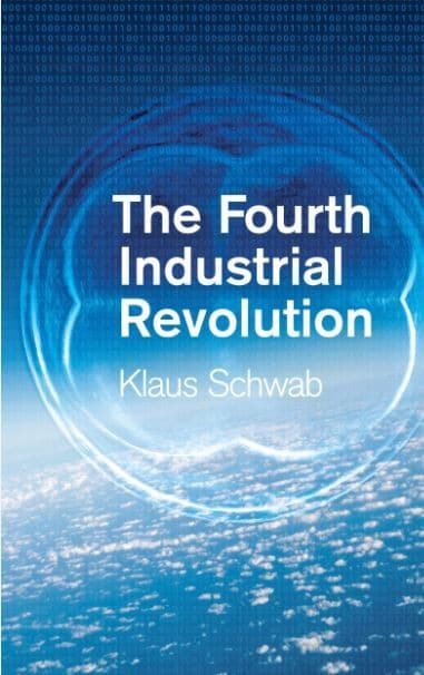 The Fourth Industrial Revolution by Prof Klaus Schwab book cover