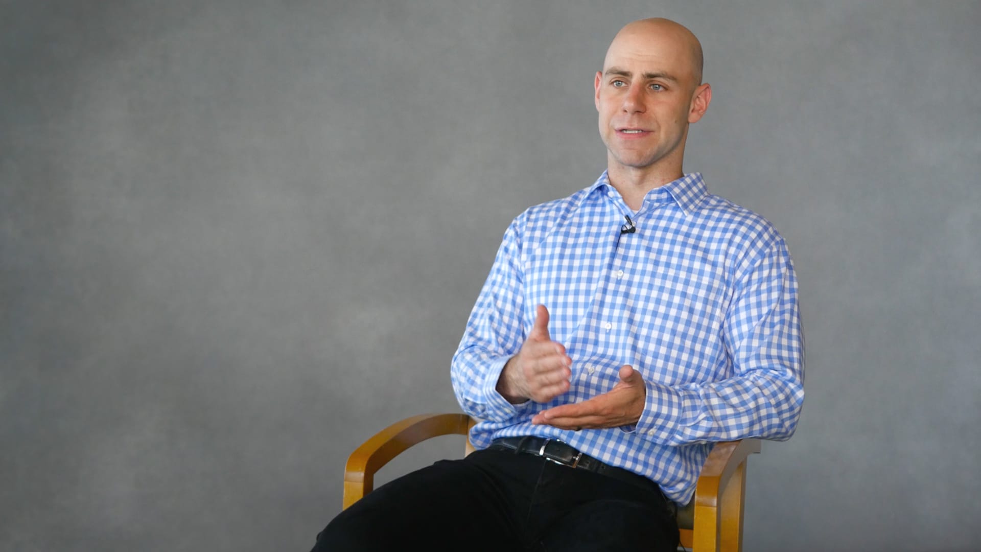 Adam Grant discussing his book 'Give and Take'.