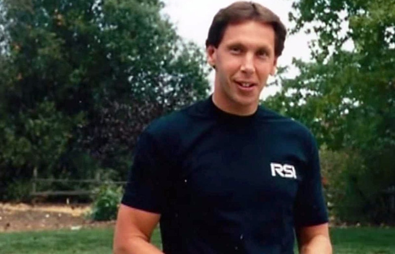 Photo of young Larry Ellison (founder of Oracle)