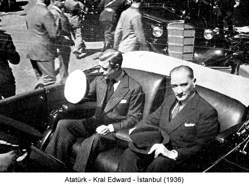 Ataturk and King Edward, Istanbul 1936
