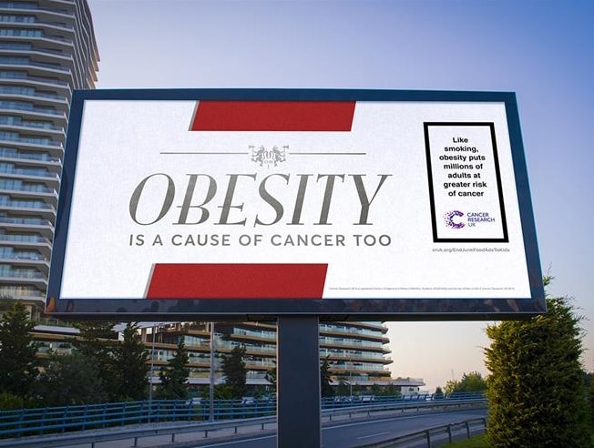 Obesity and Cancer Awareness Ad by Cancer Research UK