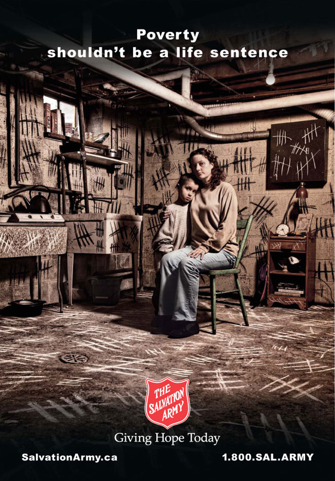 Poverty Eradication Ad by The Salvation Army