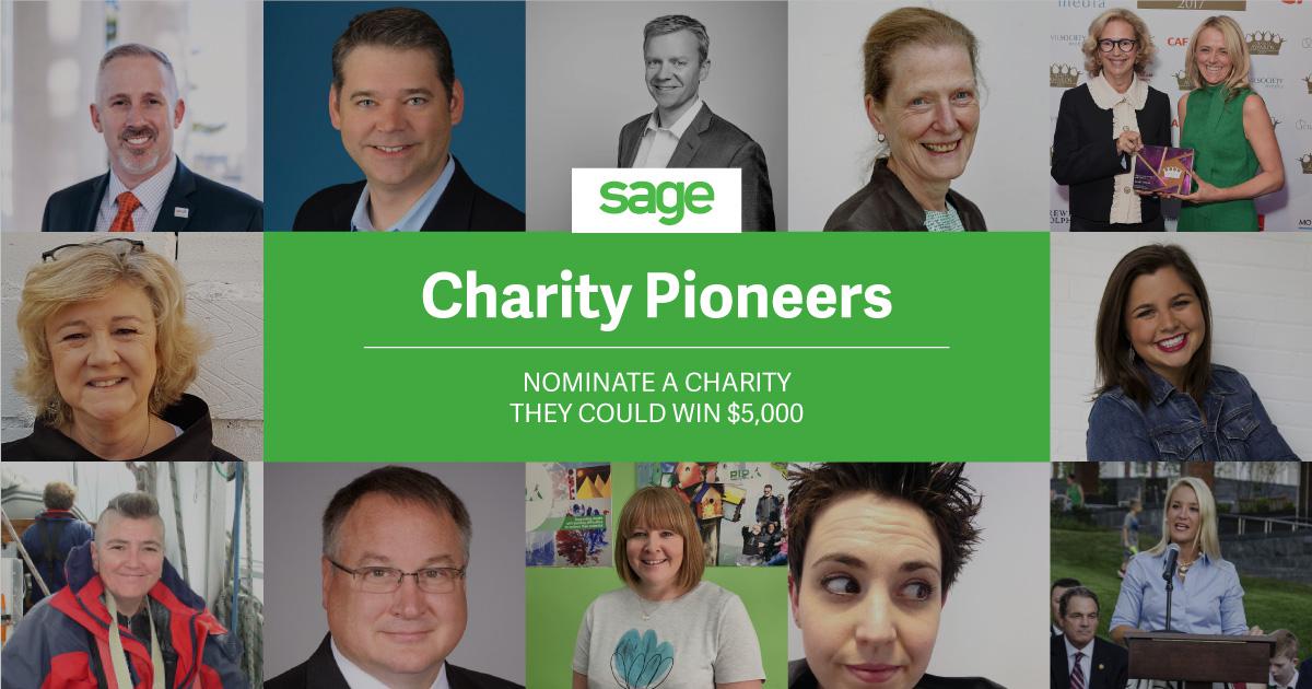 Benefits of charity pioneers for business sage