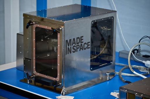 3D Printer inside the International Space Station called 'Made In Space'.