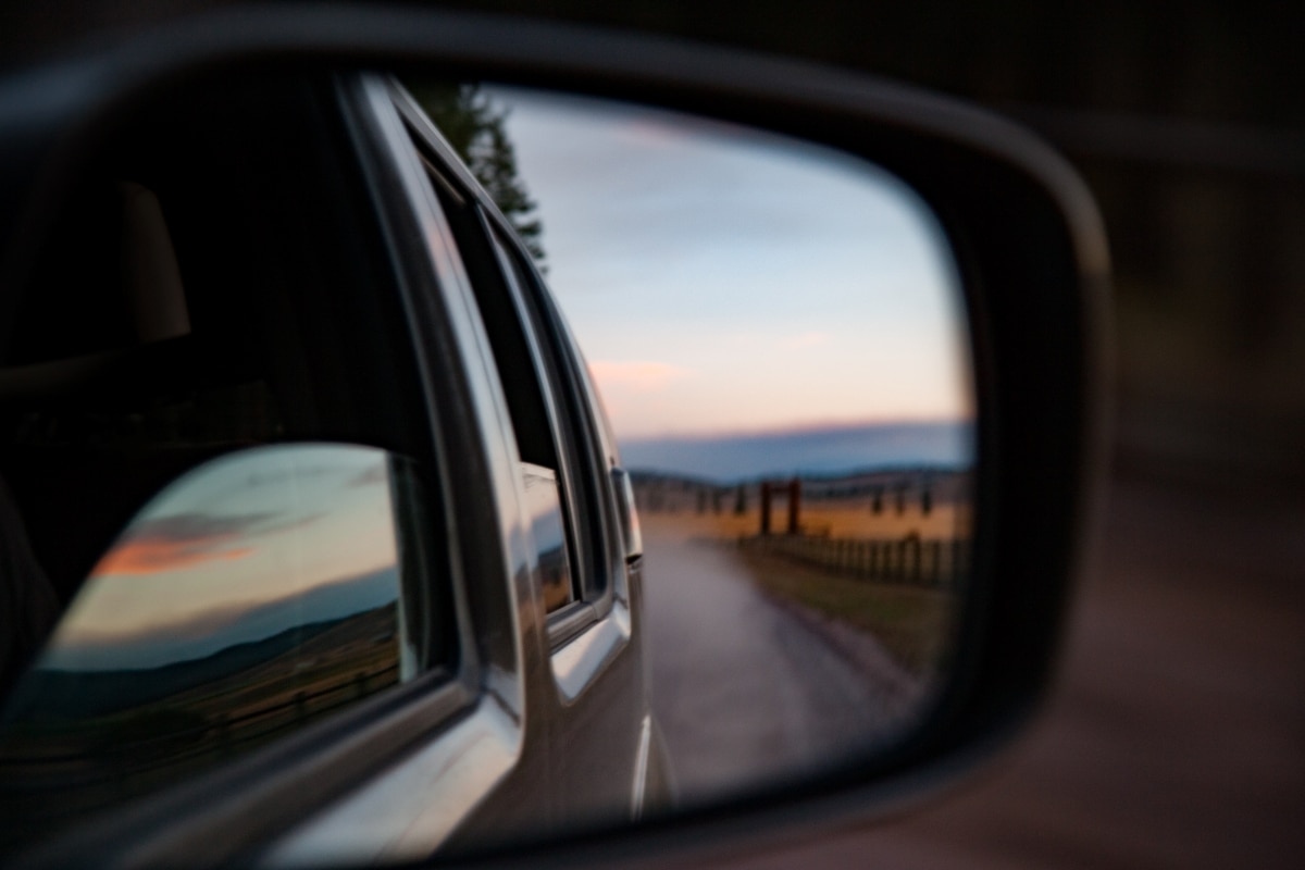 Rear view mirror car